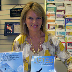 Jeanette Towne at author book signing